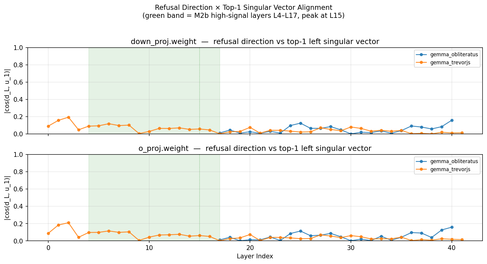 direction vs singular vector